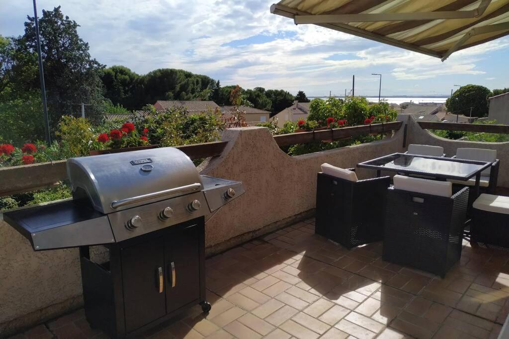 Appartement T3 Spacieux Avec Vue Sur L'Etang De Thau Au 1Er Etage D'Une Villa - Entree Independante Sète Dış mekan fotoğraf